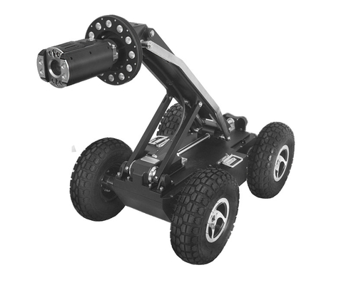 Sistemas de Câmera de Esgoto com Robô CCTV Crawler com Carretel de Cabo Automático de 500 Metros