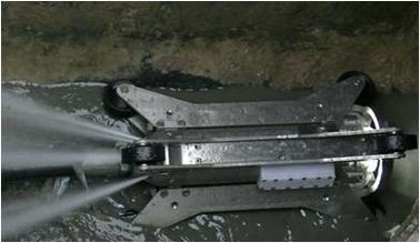 Waterproofing Sewer Cleaning Equipment , Sewer Pipe Cleaner With Inspection Camera