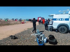 Sistema de Inspeção de Tubos por Rastreamento Robótico CCTV 1500mm Resolução 1024*768